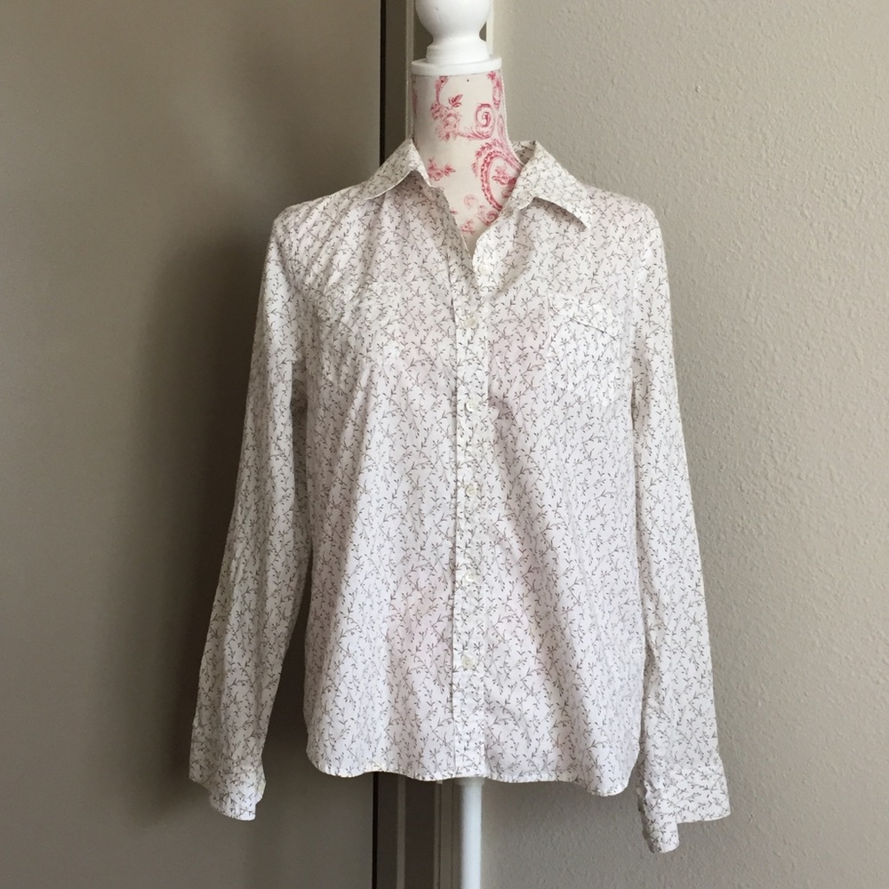 **SOLD** J. Crew Vine Shirt